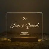 Personalized Couple Name LED Acrylic Night Light (NNV02)