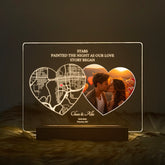 Custom Location Map and Photo Night Light (MAP11)