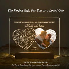 Personalized Star Map and Photo Light (STAR01L)