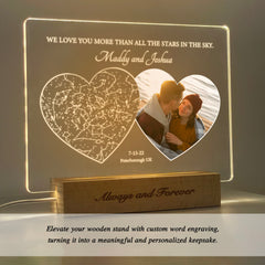 Personalized Star Map and Photo Light (STAR01L)