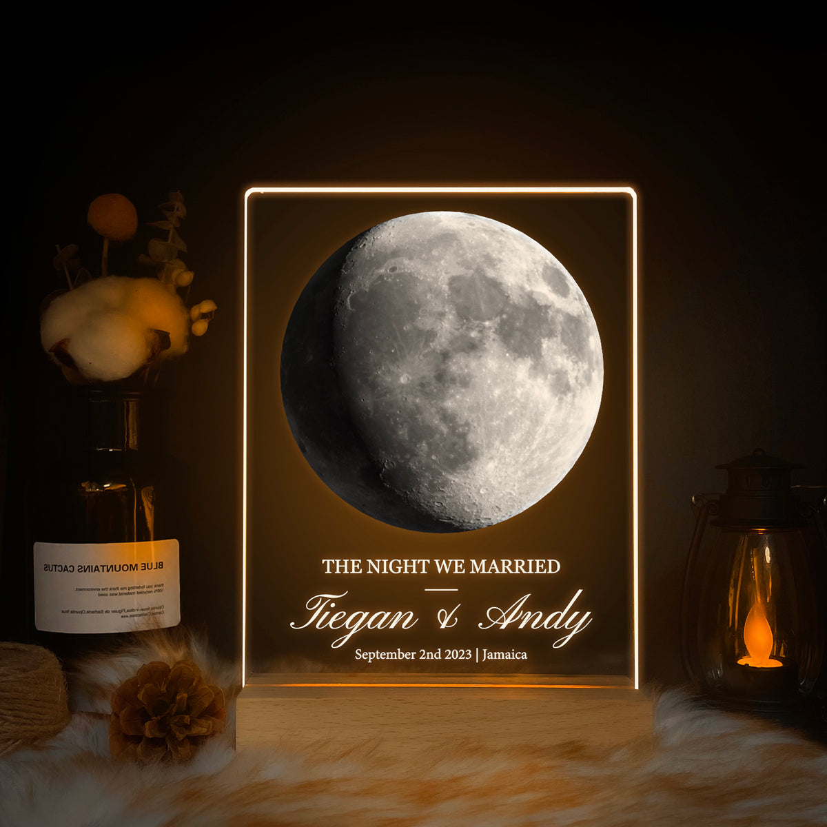 Personalized Moon Phase Light (3MV02)