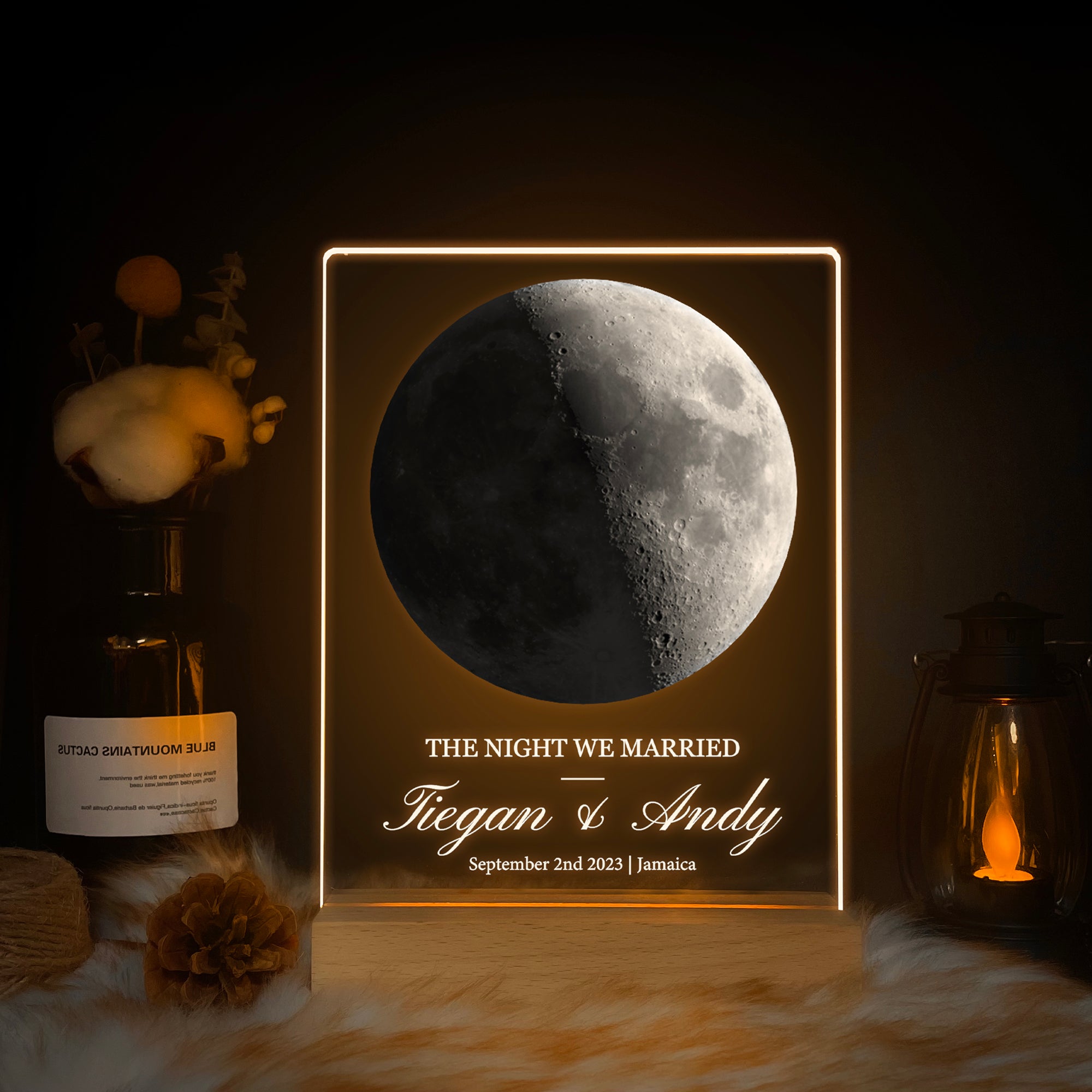Personalized Moon Phase Light (3MV02)