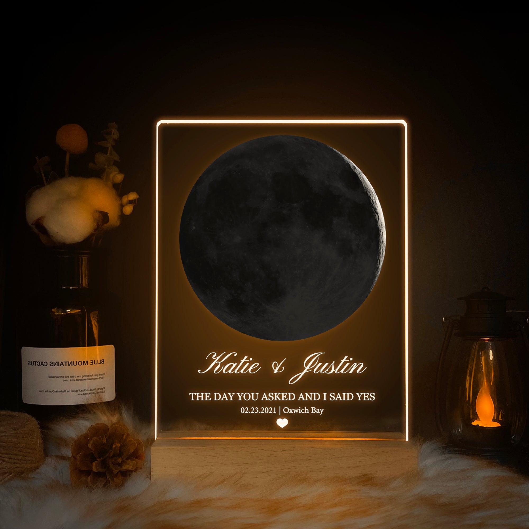 Personalized Moon Phase Light (3MV03)