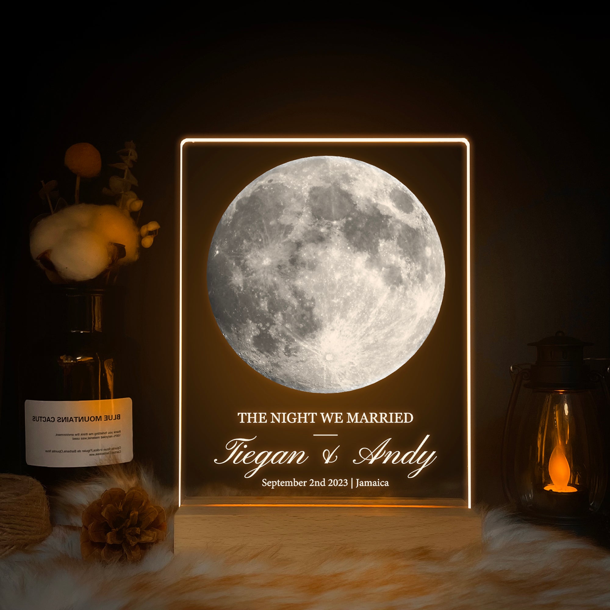 Personalized Moon Phase Light (3MV02)
