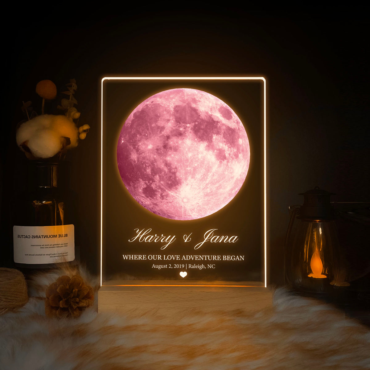 Personalized Moon Phase Light (3MV04)
