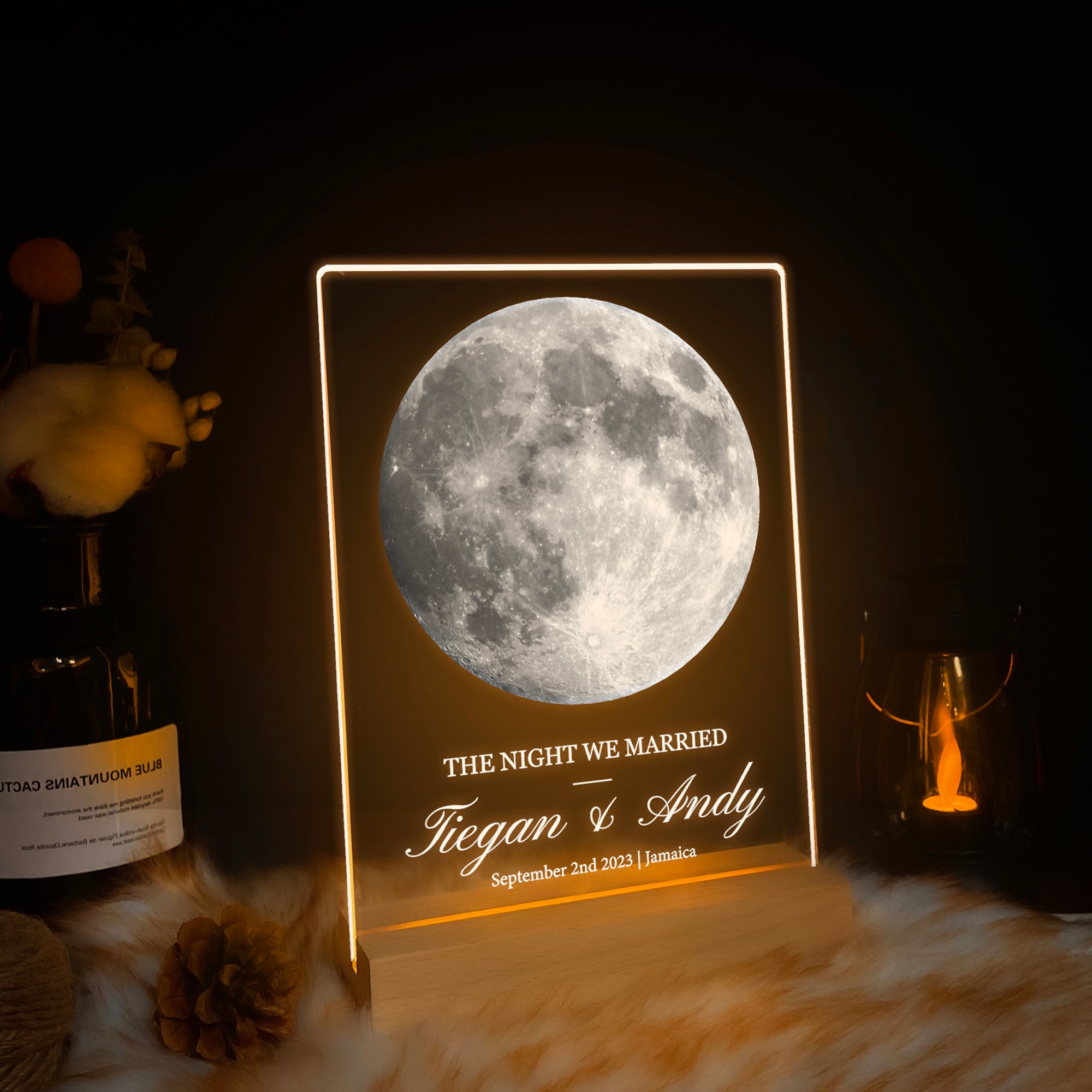 Personalized Moon Phase Light (3MV02)