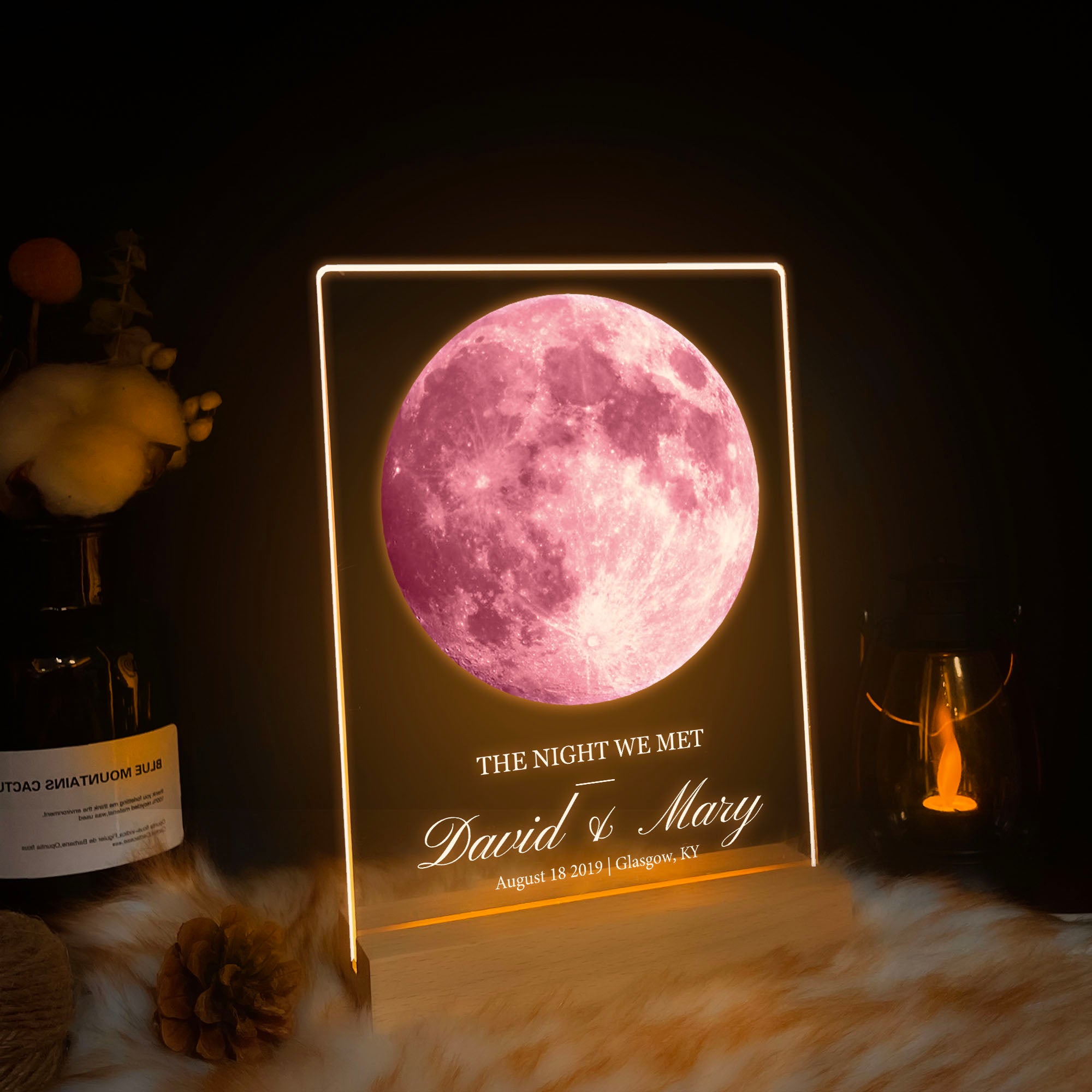 Personalized Moon Phase Light (3MV05)