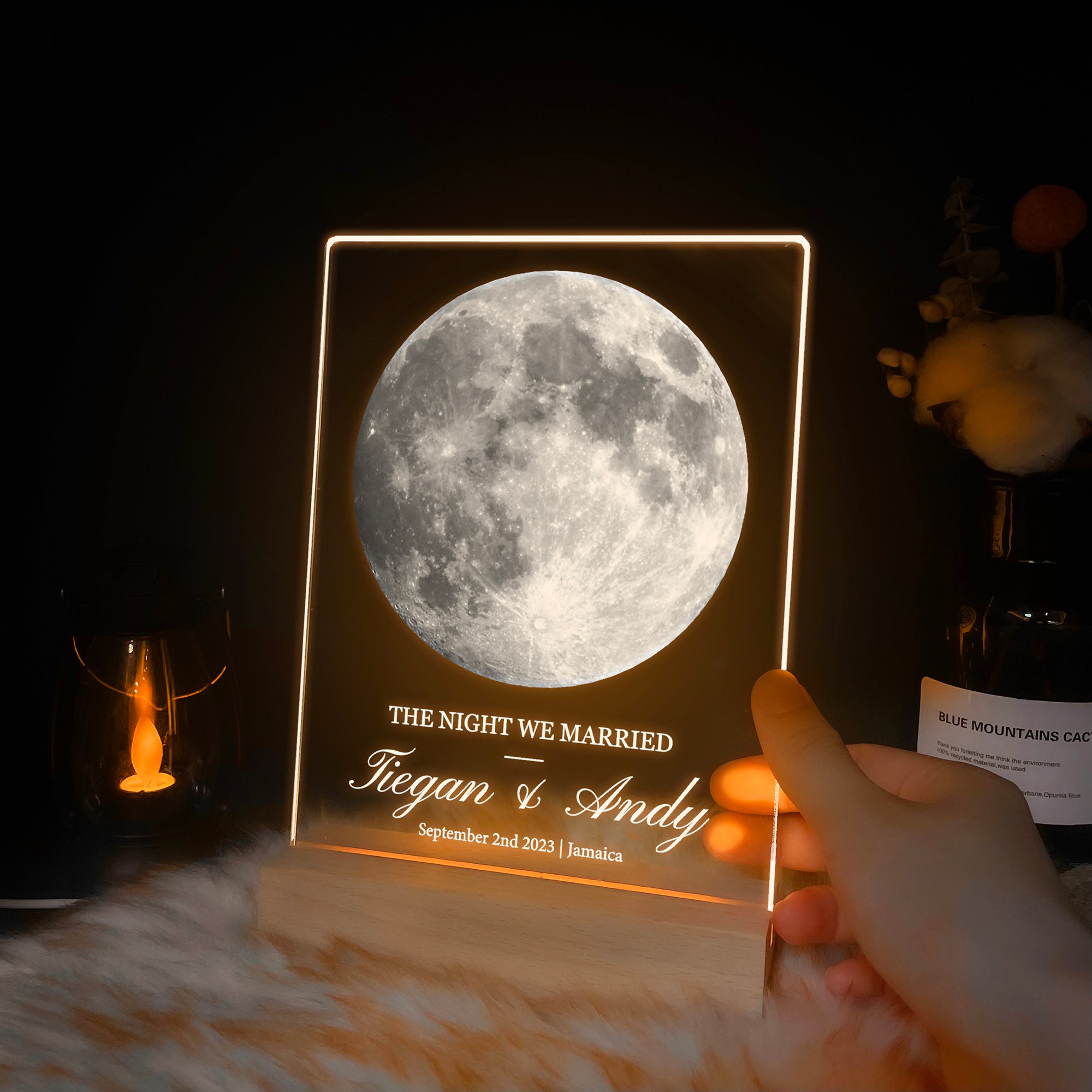 Personalized Moon Phase Light (3MV02)