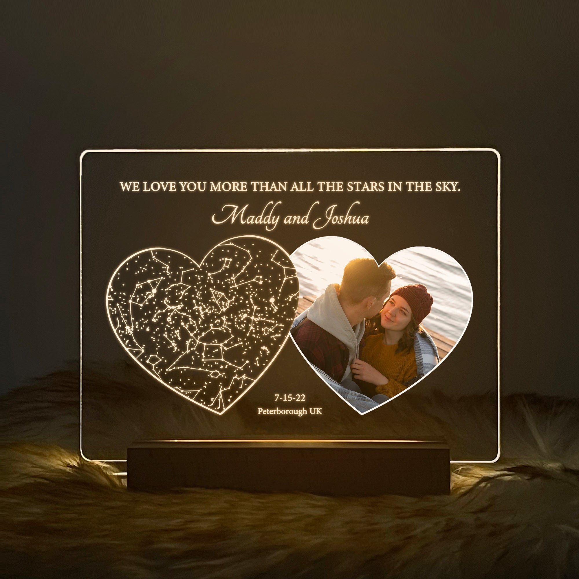 Personalized Star Map and Photo Light (STAR01L)