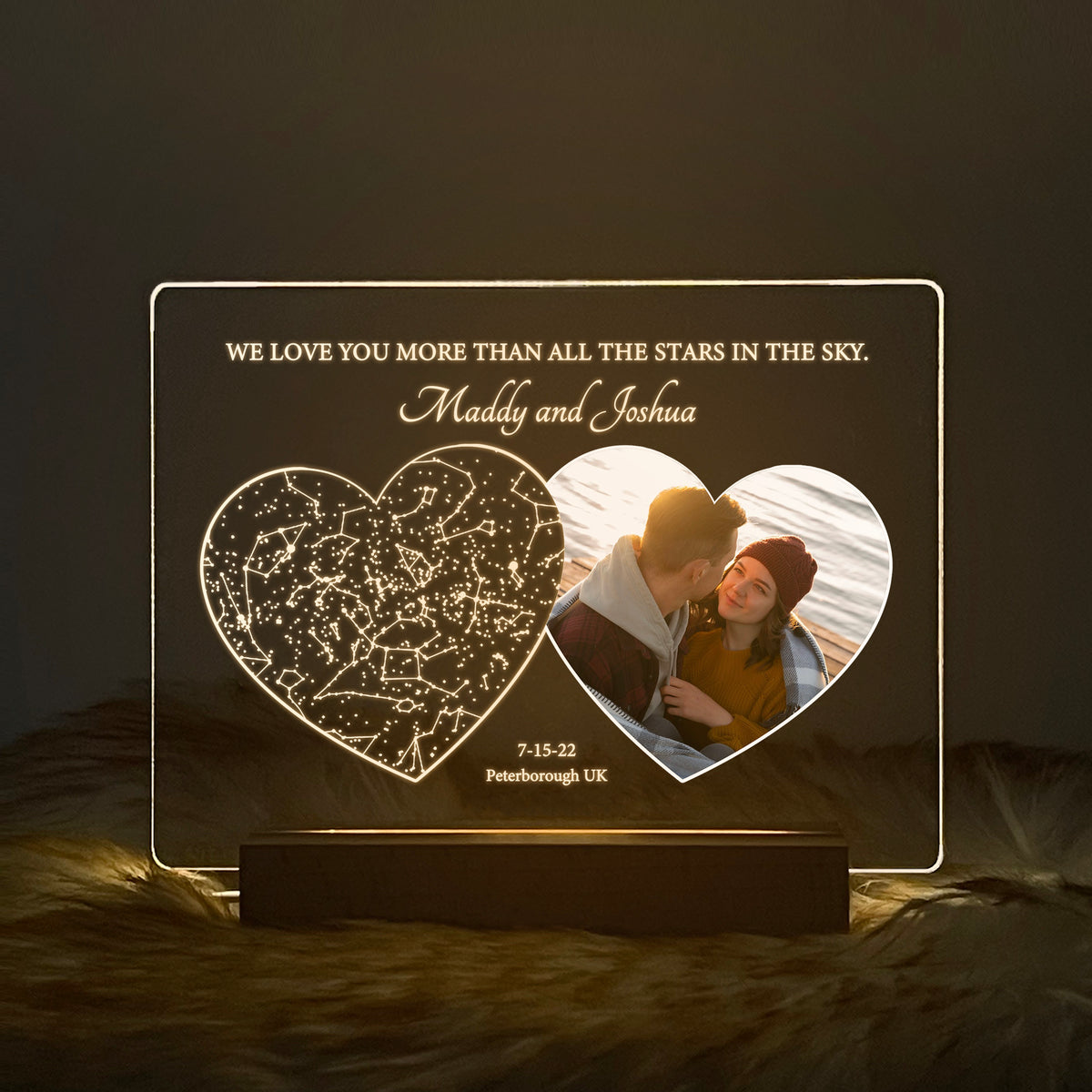 Personalized Star Map and Photo Light (STAR01L)