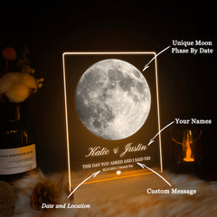 Personalized Moon Phase Light (3MV03)