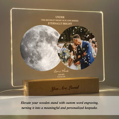 Personalized Moon Phase and Photo Light (3MV01)
