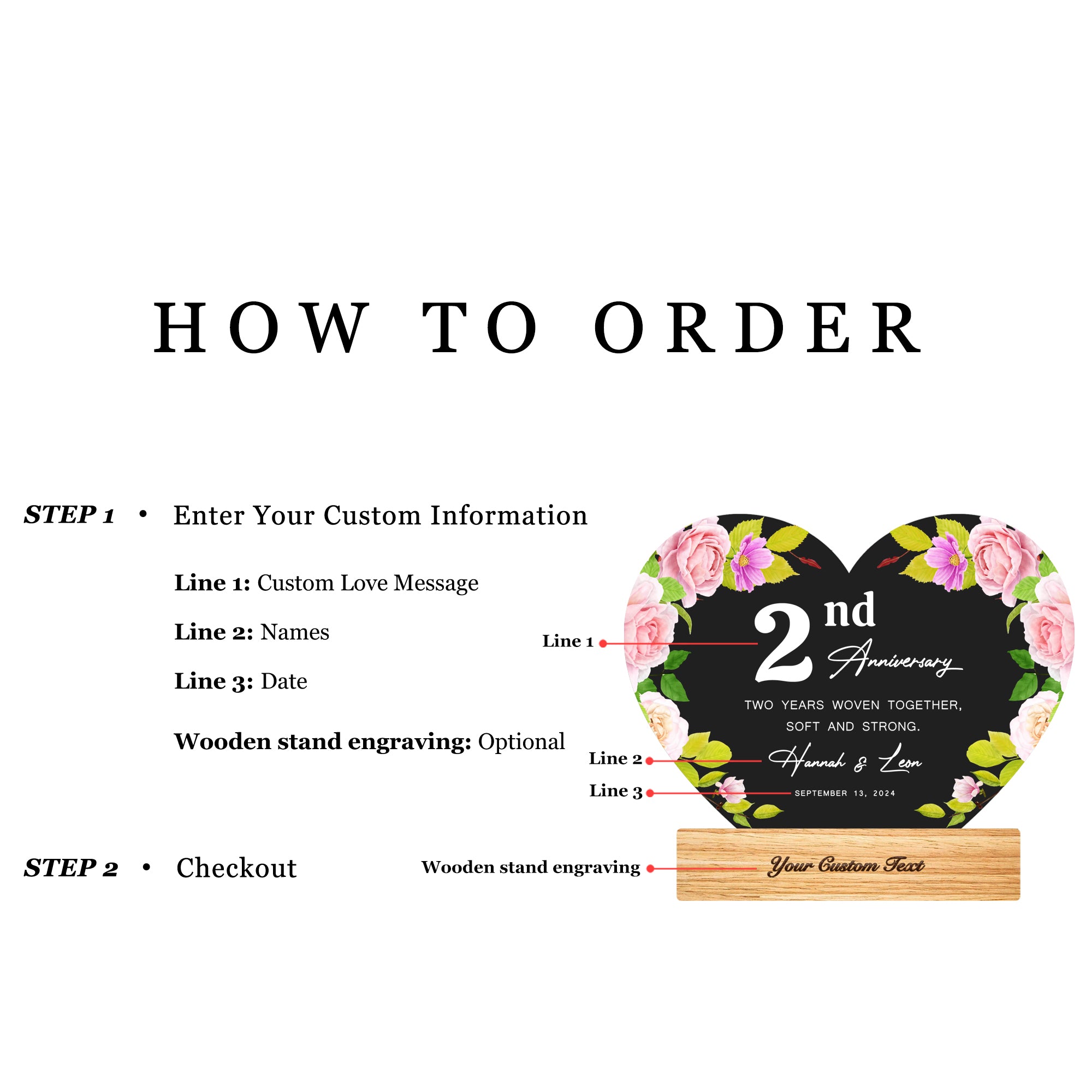 Anniversary Gifts for Every Milestone (HEART014)