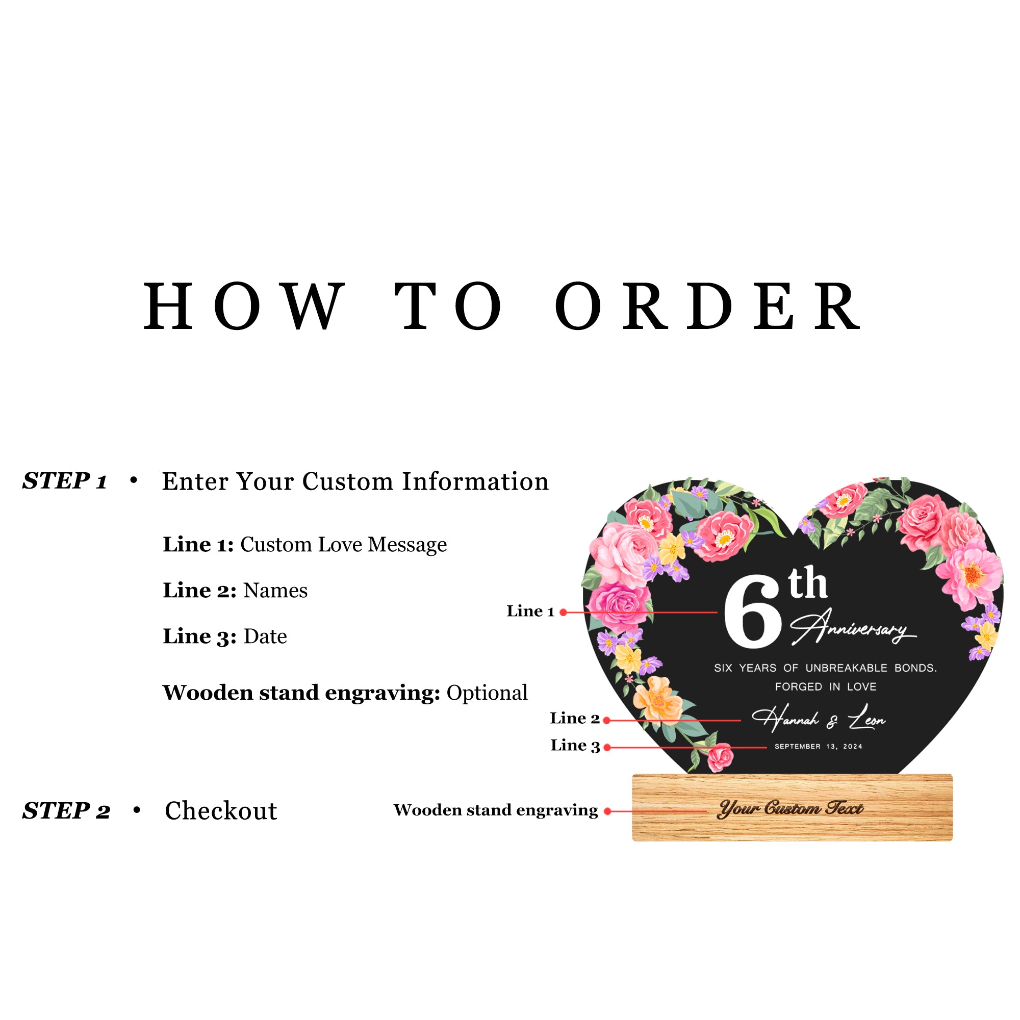 Anniversary Gifts for Every Milestone (HEART018)