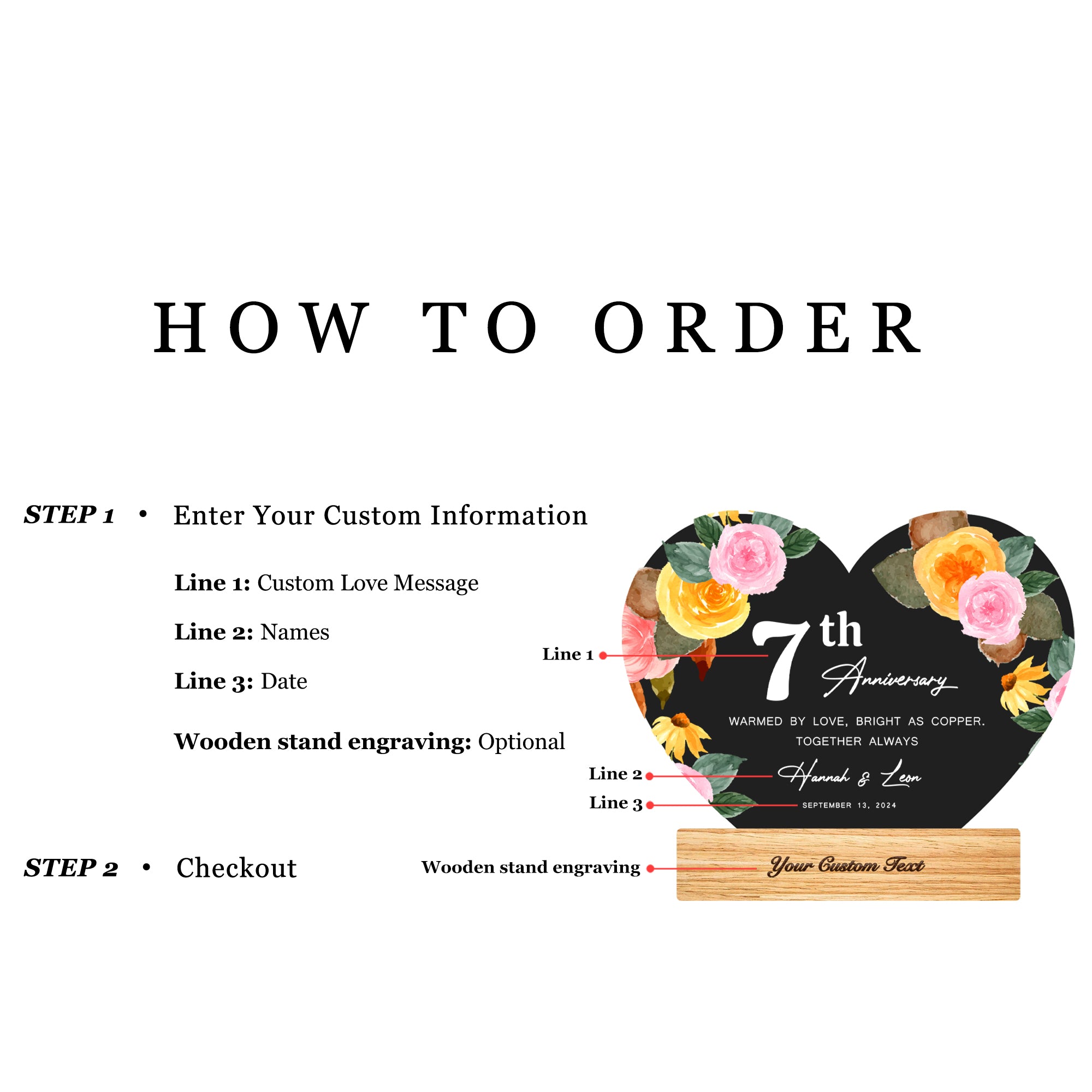 Anniversary Gifts for Every Milestone (HEART019)