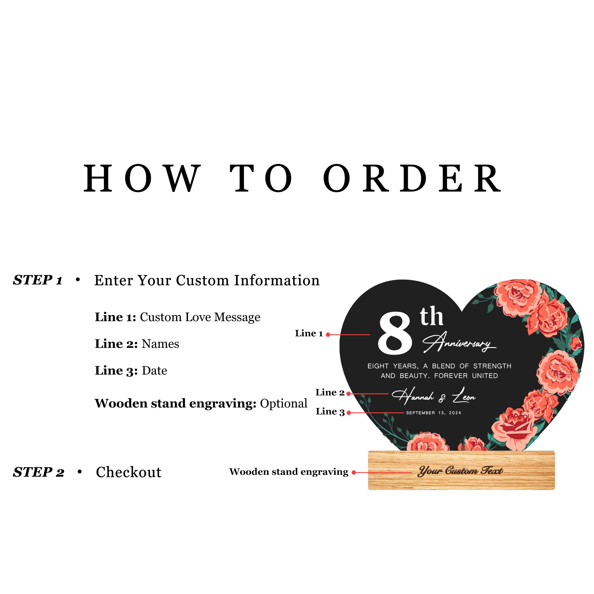 Anniversary Gifts for Every Milestone (HEART020)