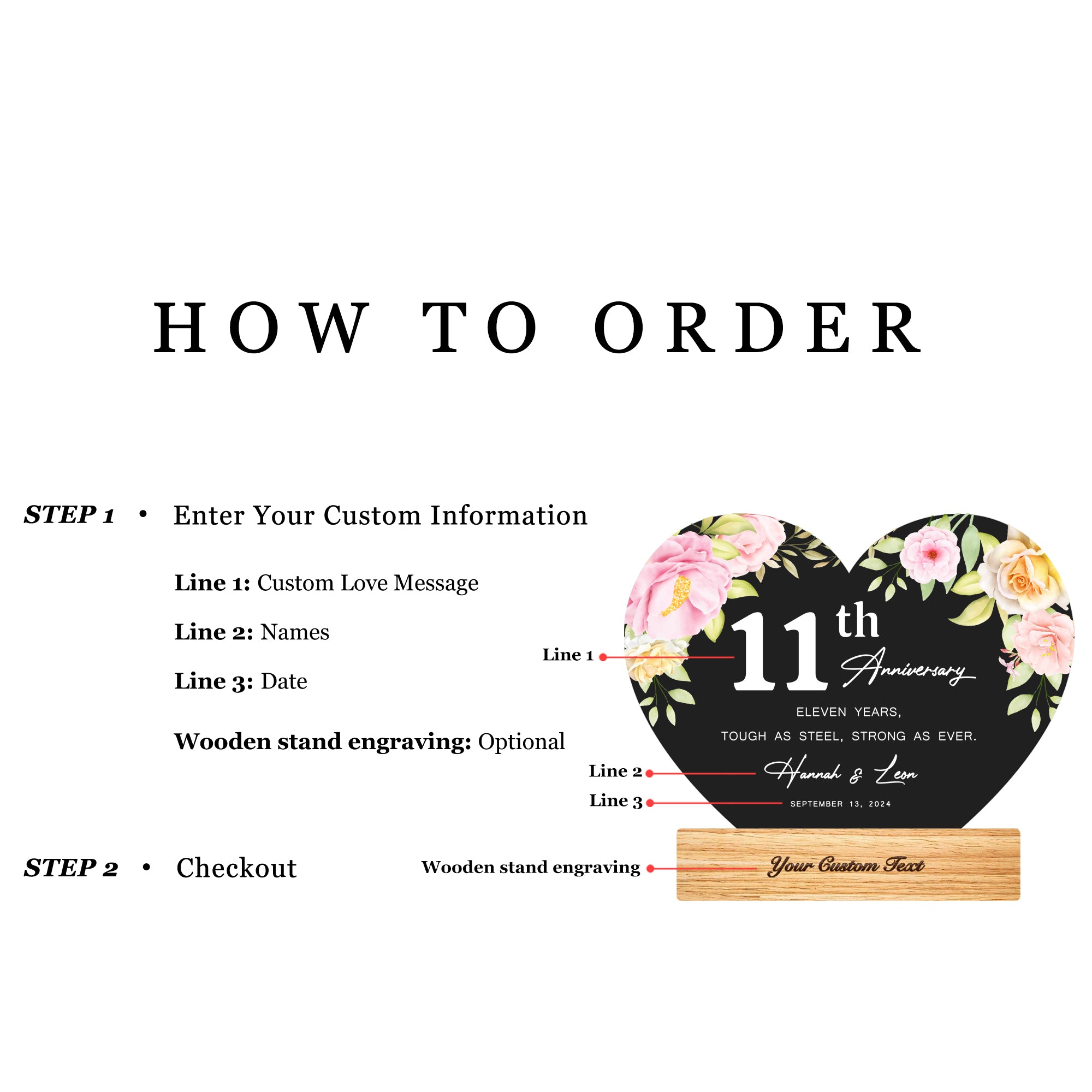 Anniversary Gifts for Every Milestone (HEART023)