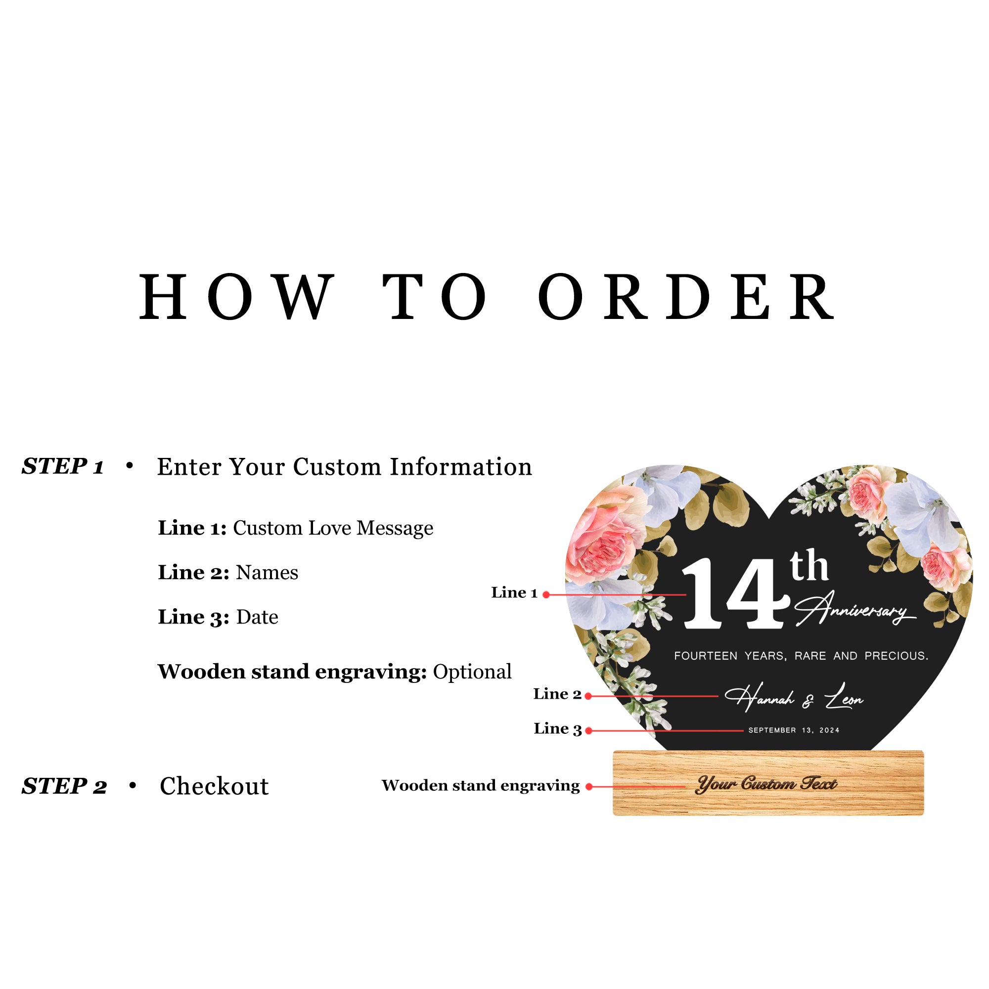 Anniversary Gifts for Every Milestone (HEART026)