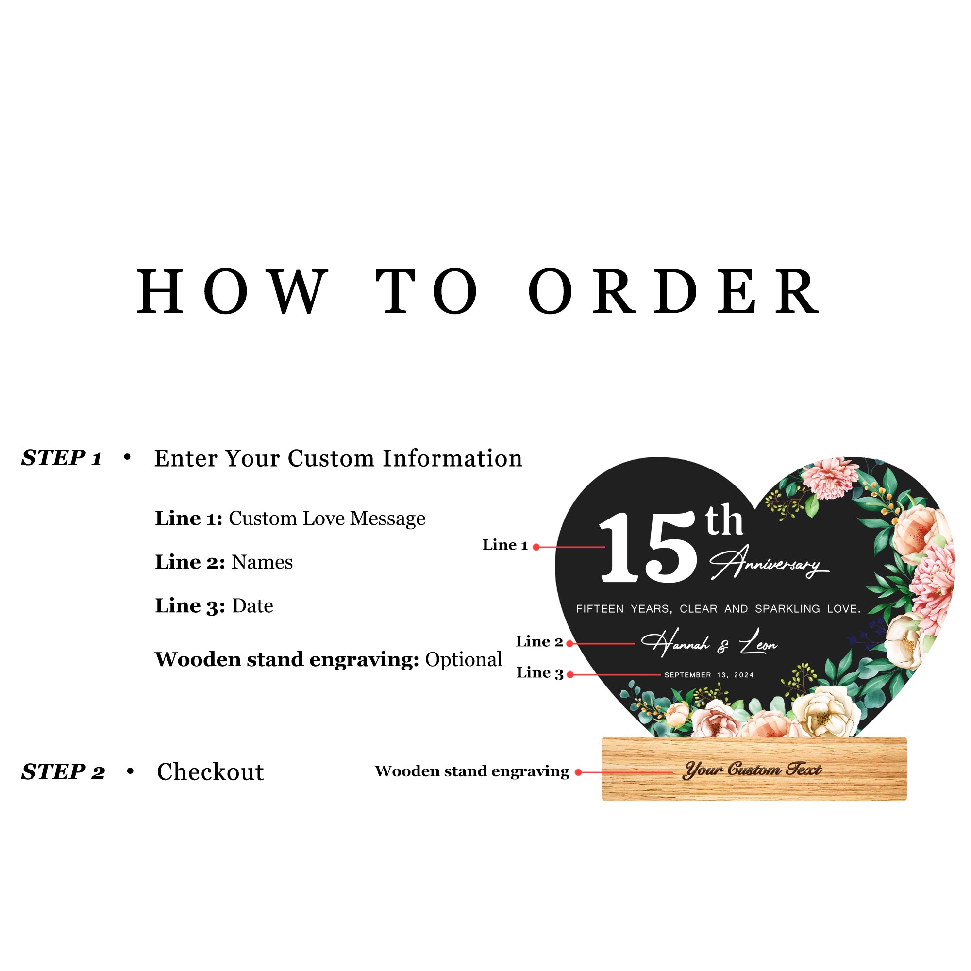 Anniversary Gifts for Every Milestone (HEART027)