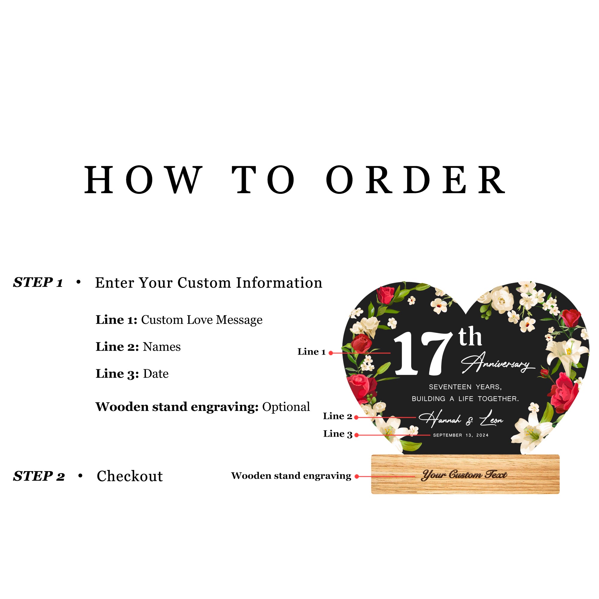 Anniversary Gifts for Every Milestone (HEART029)