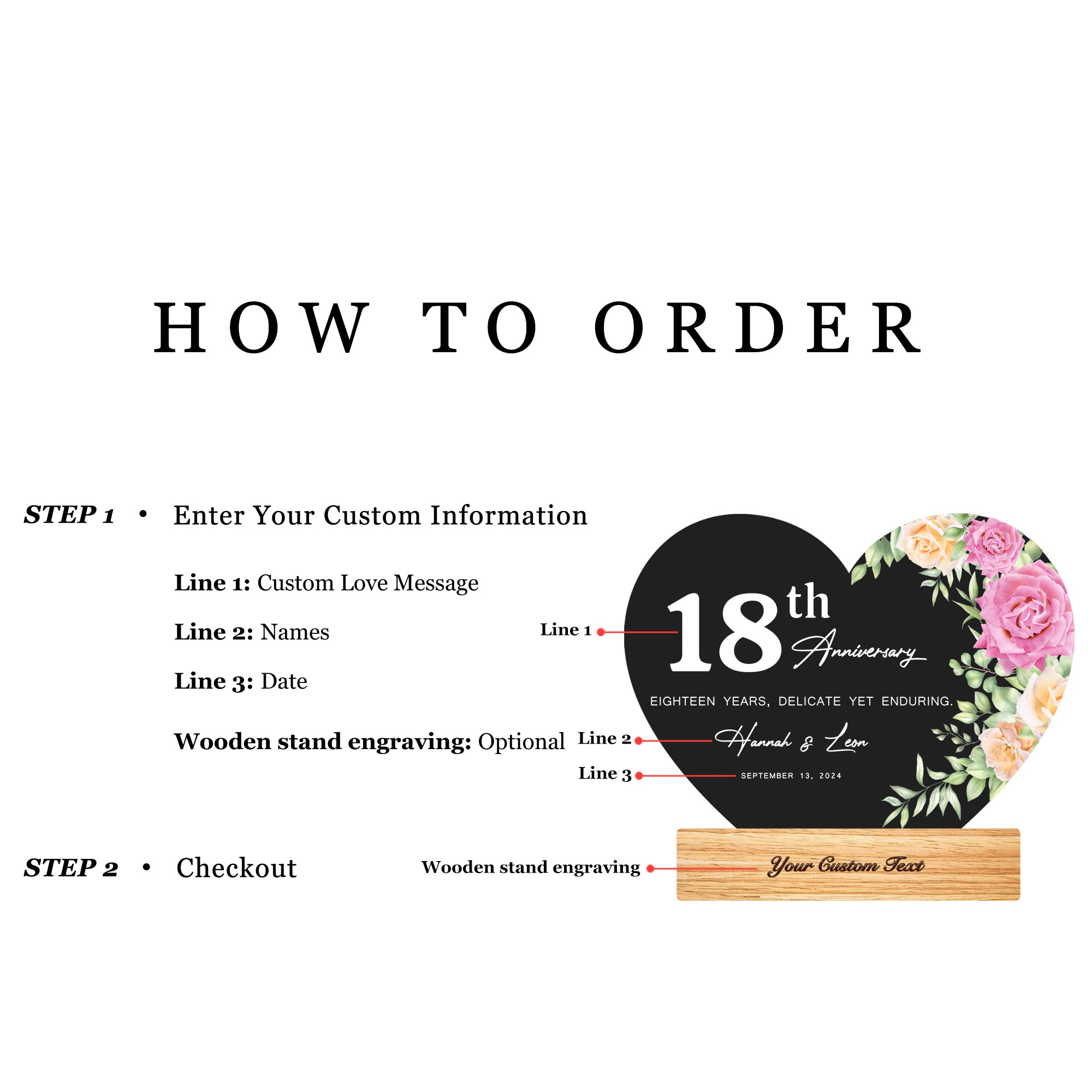 Anniversary Gifts for Every Milestone (HEART030)