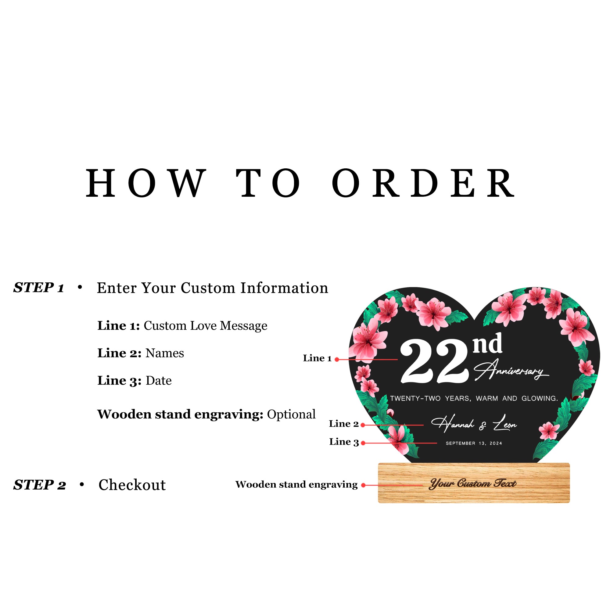 Anniversary Gifts for Every Milestone (HEART034)