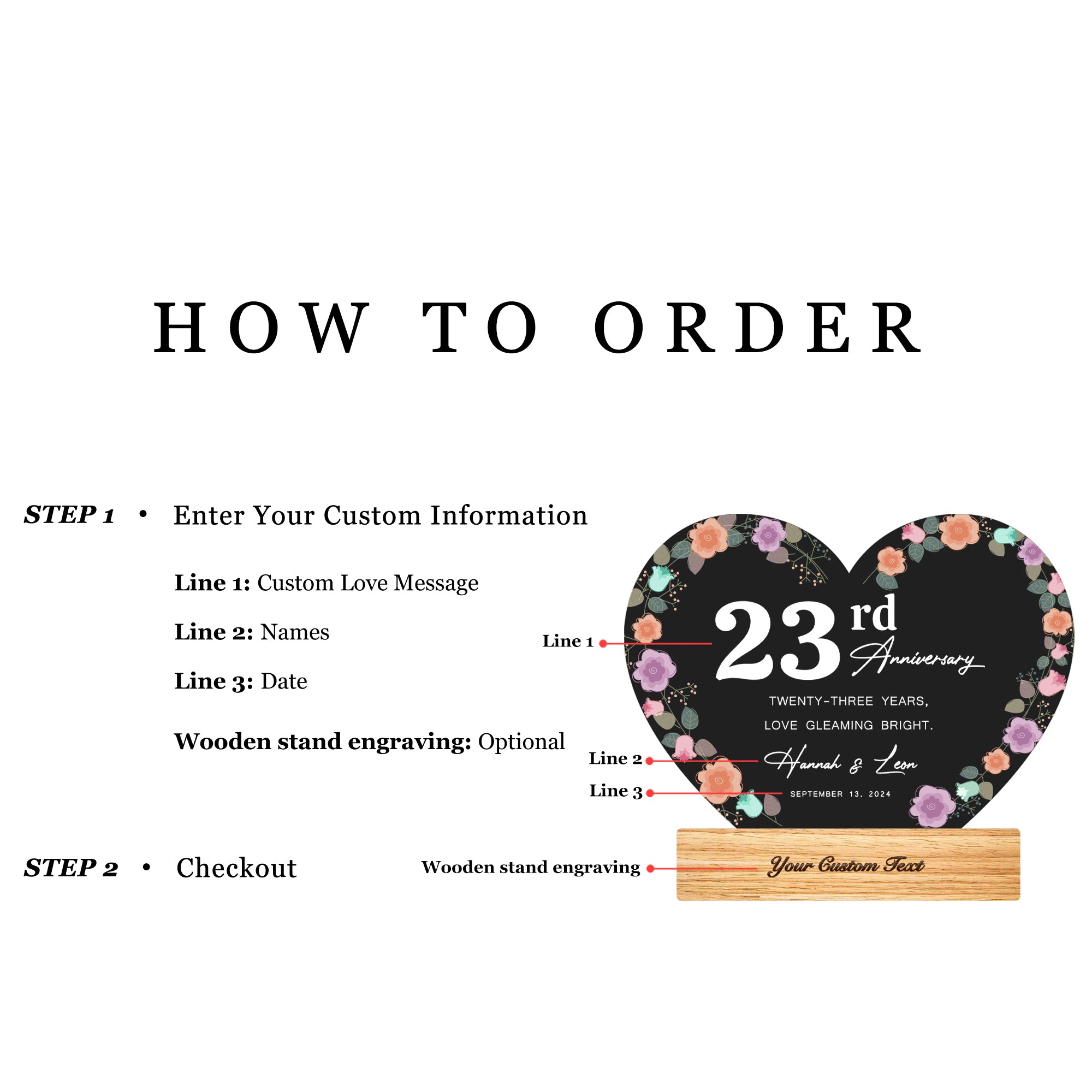 Anniversary Gifts for Every Milestone (HEART035)