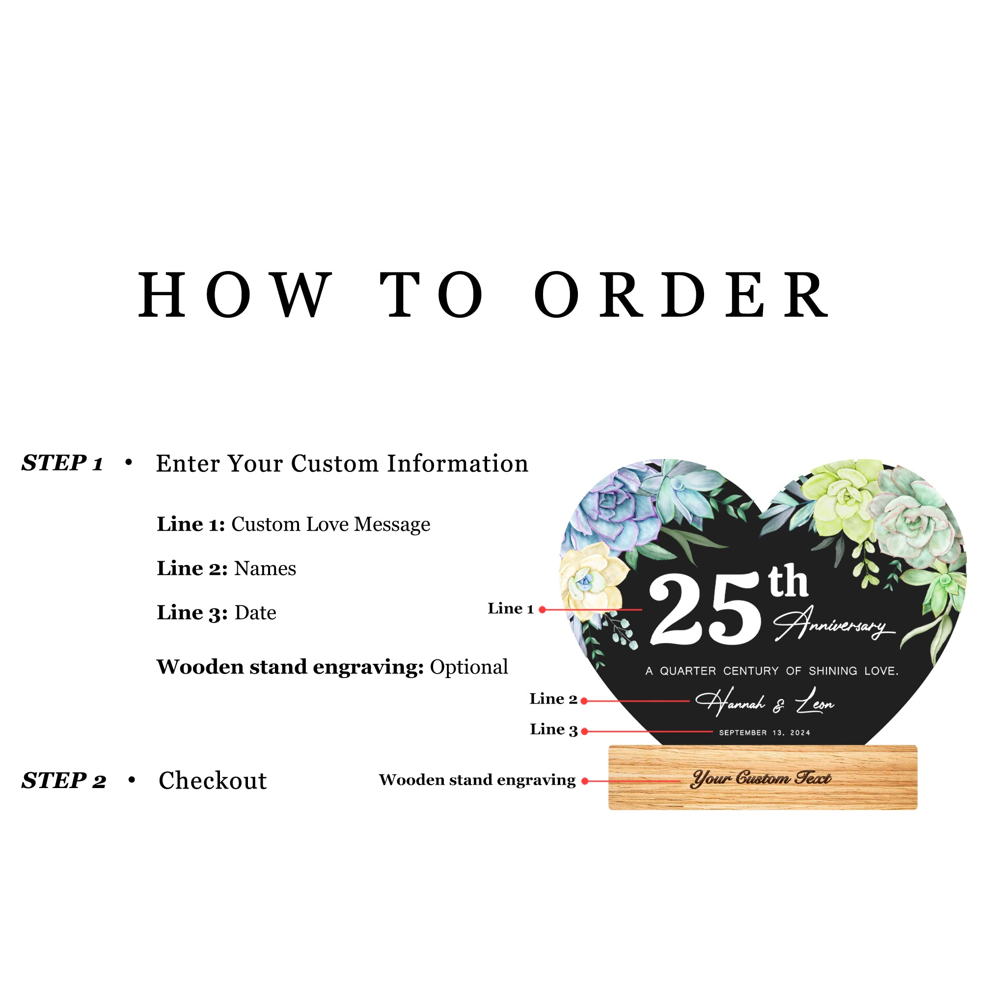 Anniversary Gifts for Every Milestone (HEART037)