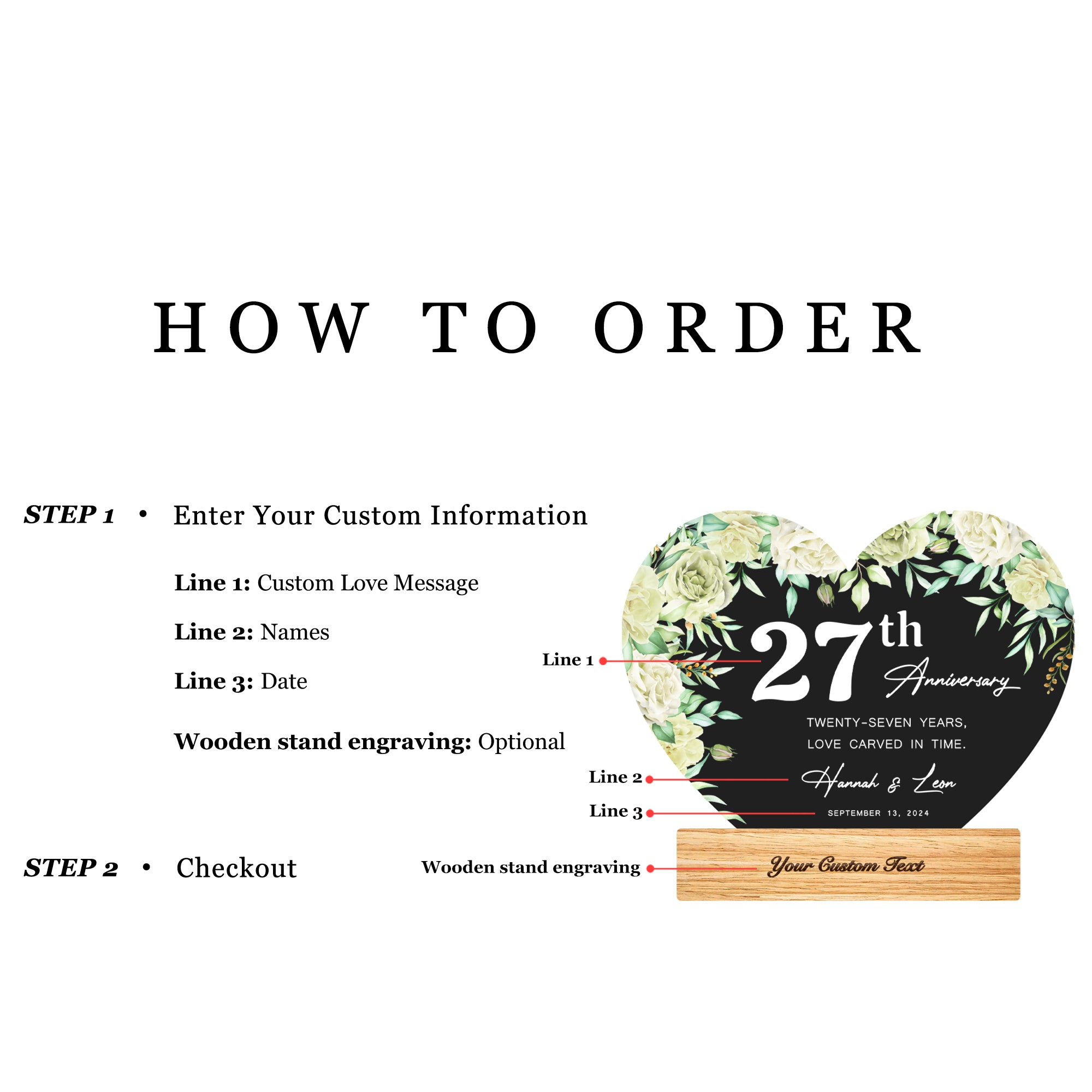 Anniversary Gifts for Every Milestone (HEART039)