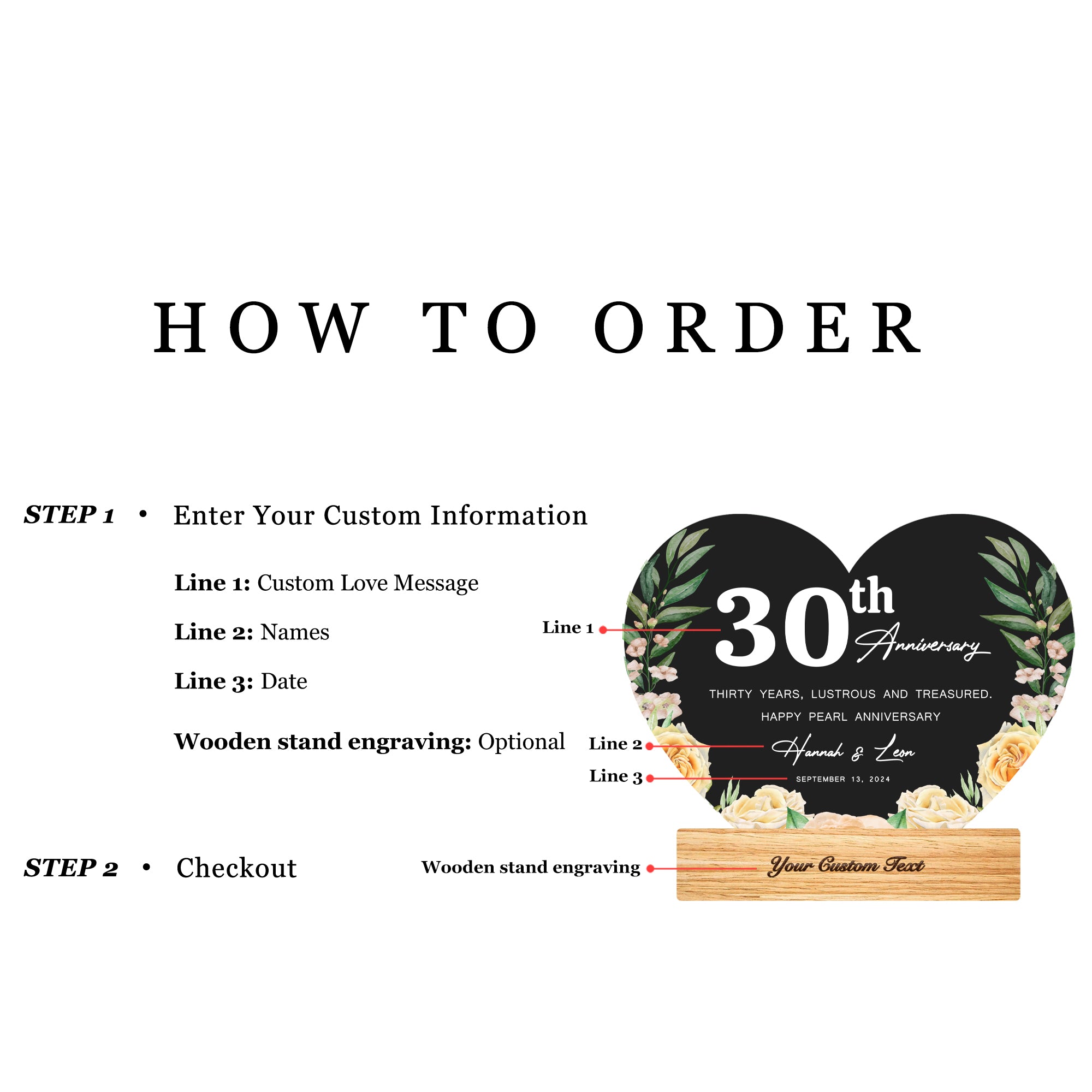 Anniversary Gifts for Every Milestone (HEART042)