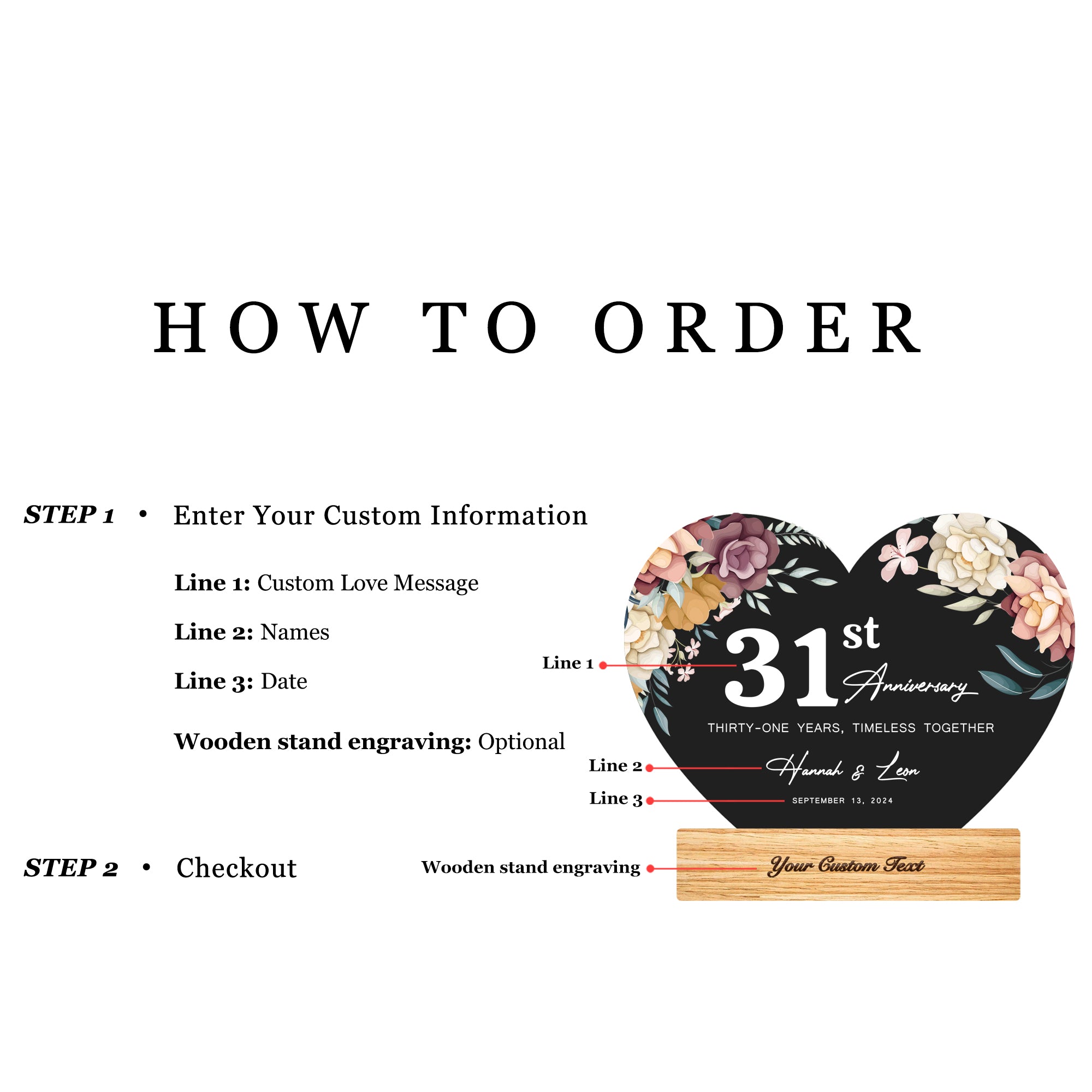 Anniversary Gifts for Every Milestone (HEART043)