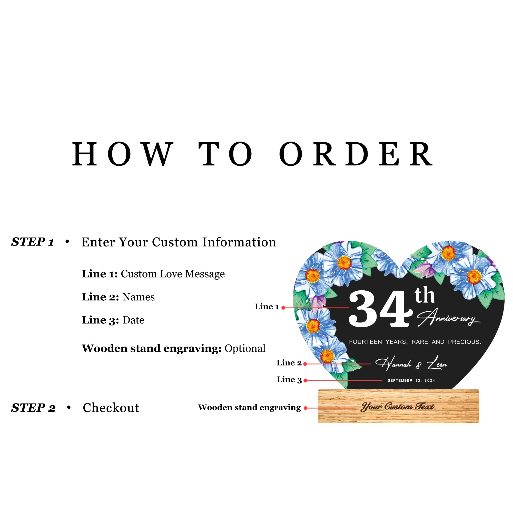 Anniversary Gifts for Every Milestone (HEART046)