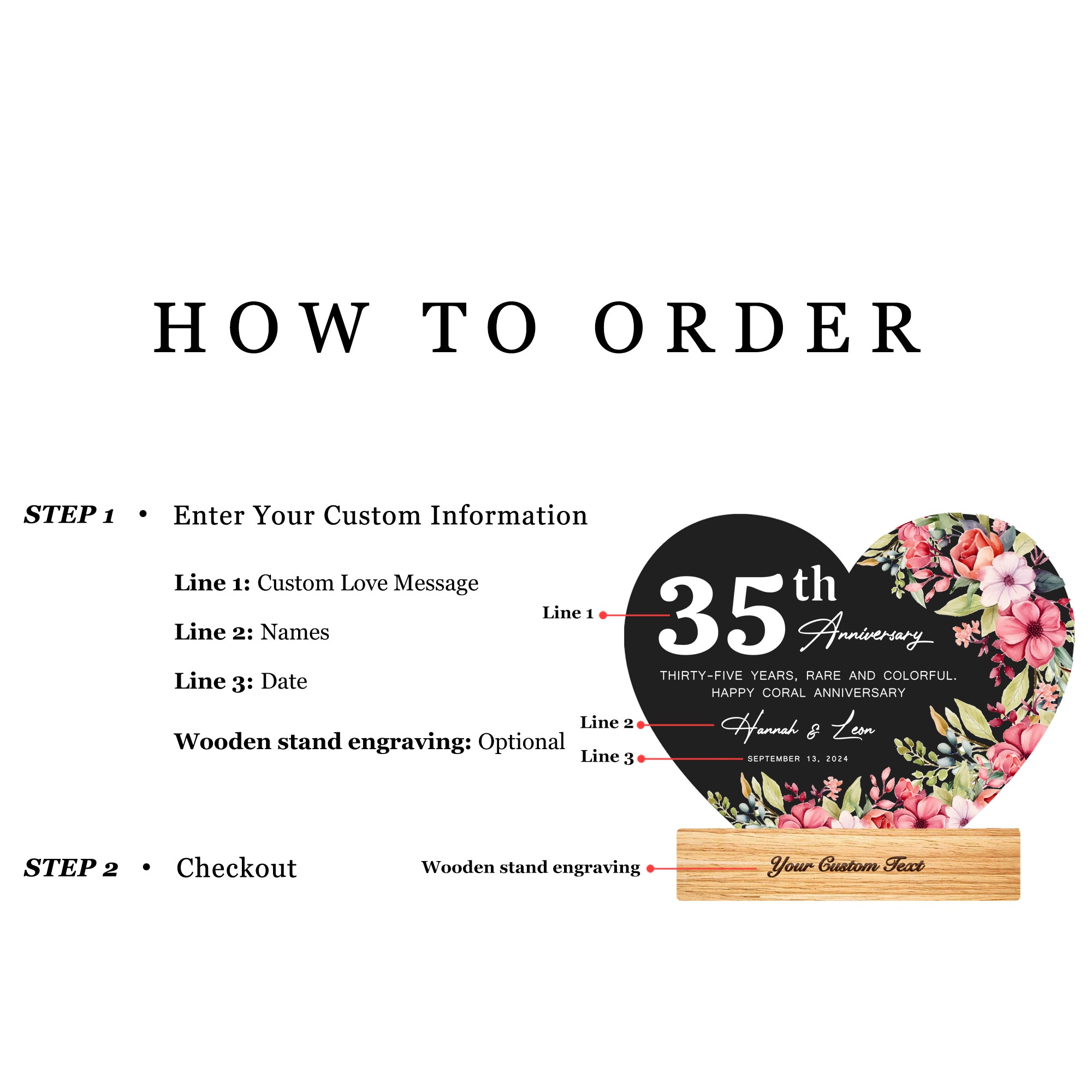 Anniversary Gifts for Every Milestone (HEART047)