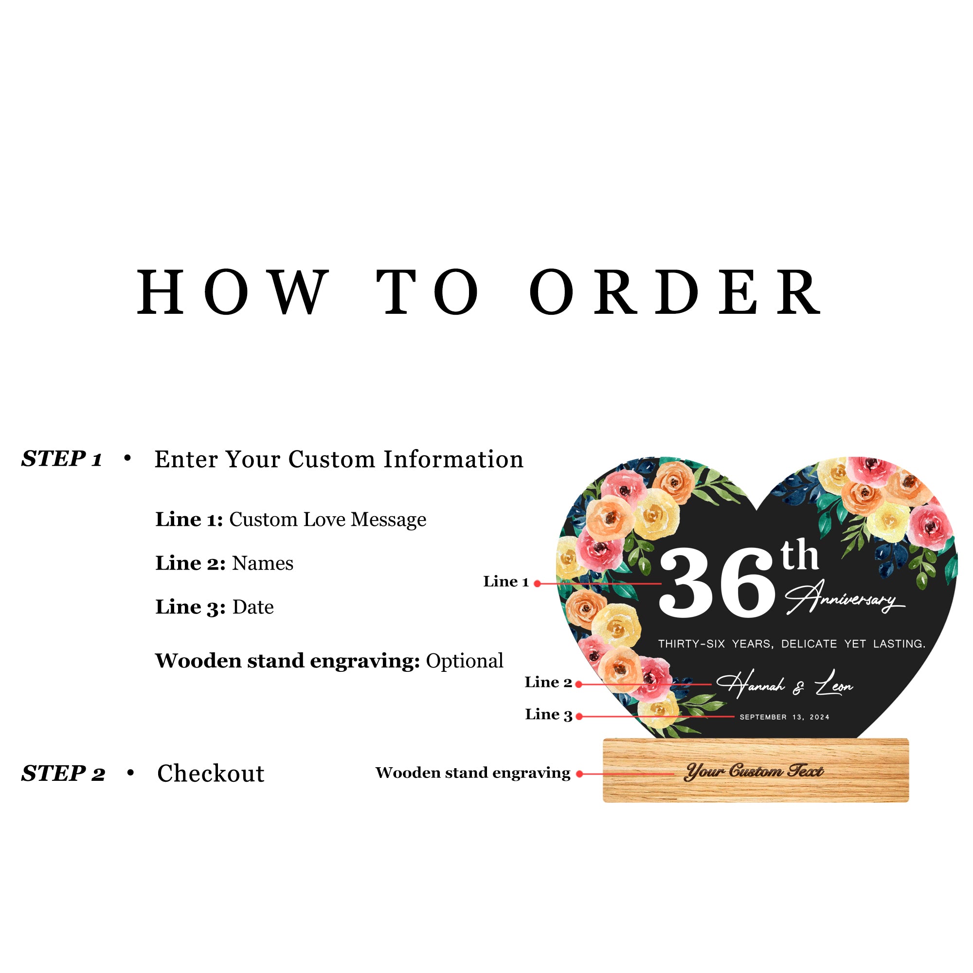 Anniversary Gifts for Every Milestone (HEART048)