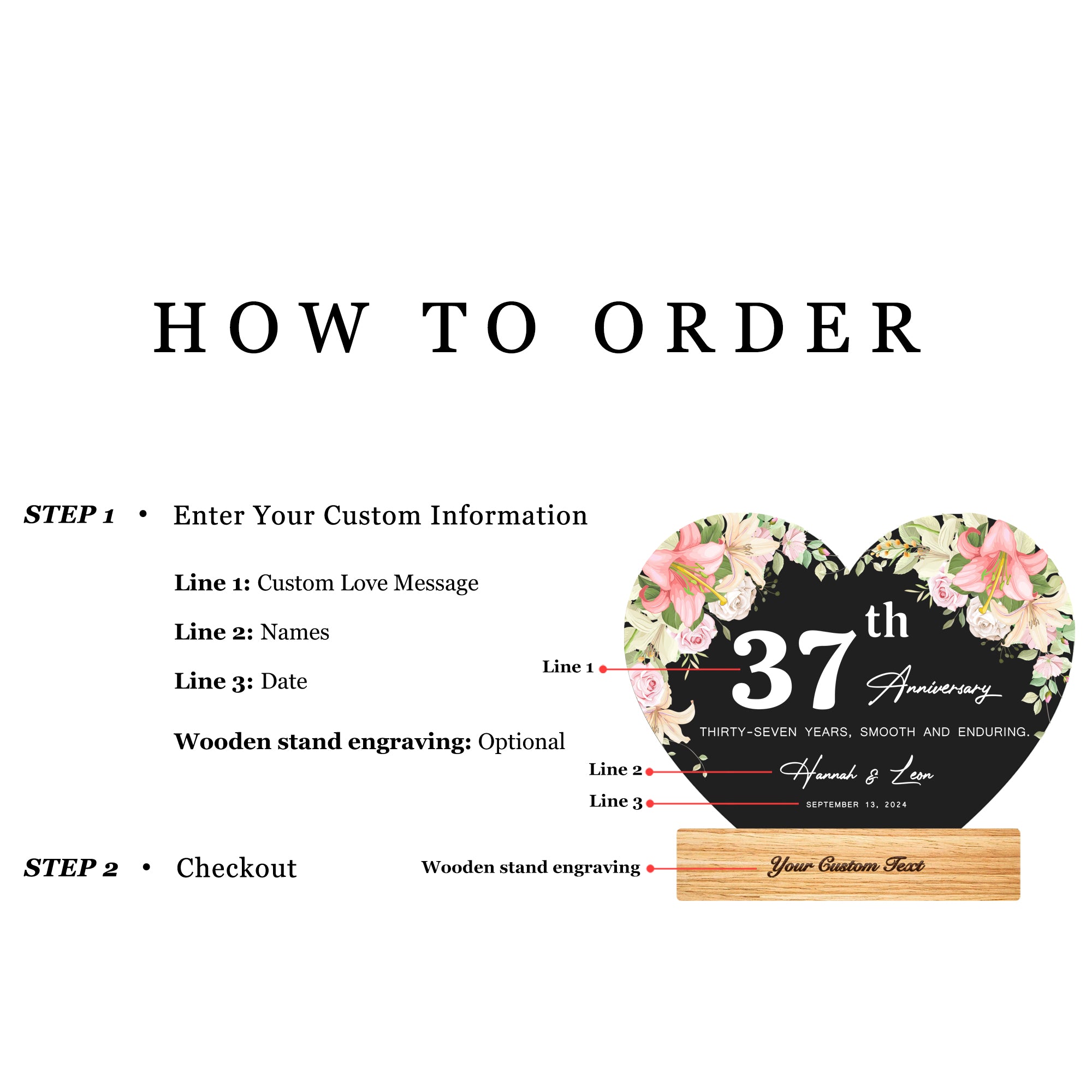 Anniversary Gifts for Every Milestone (HEART049)