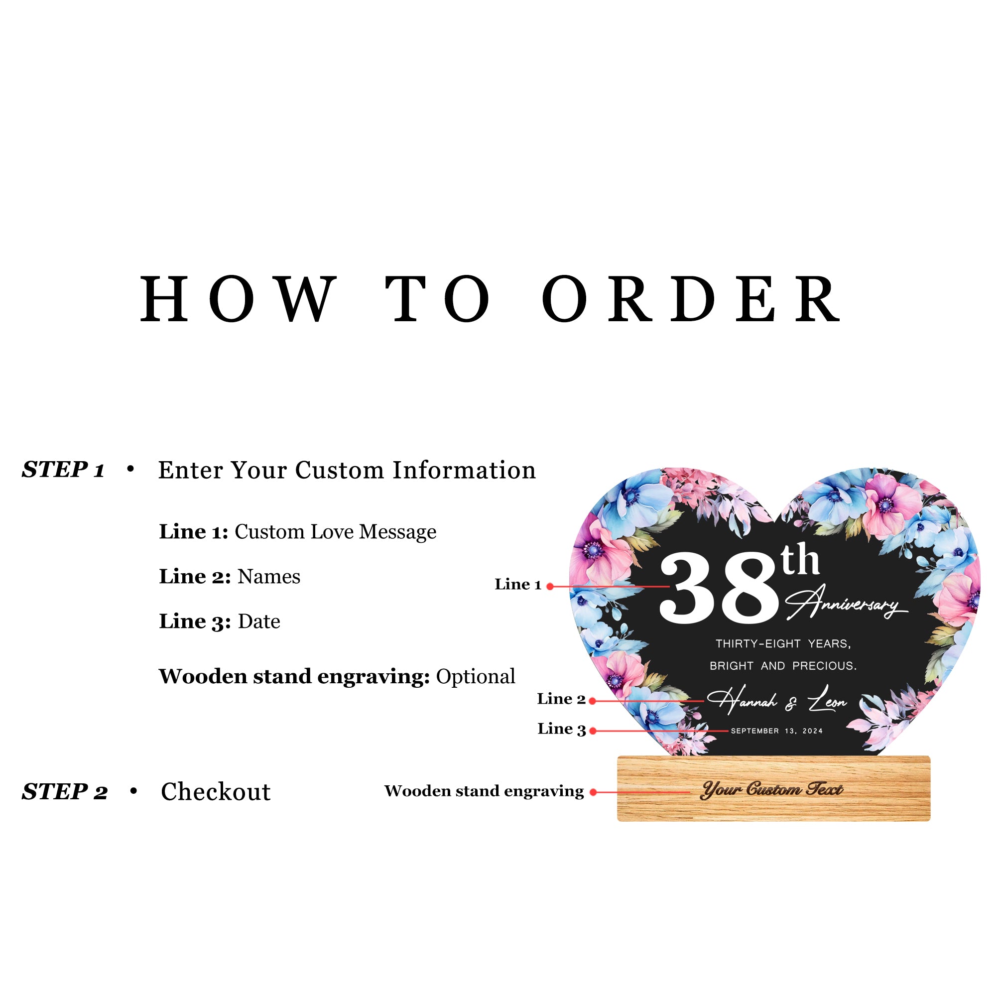 Anniversary Gifts for Every Milestone (HEART050)