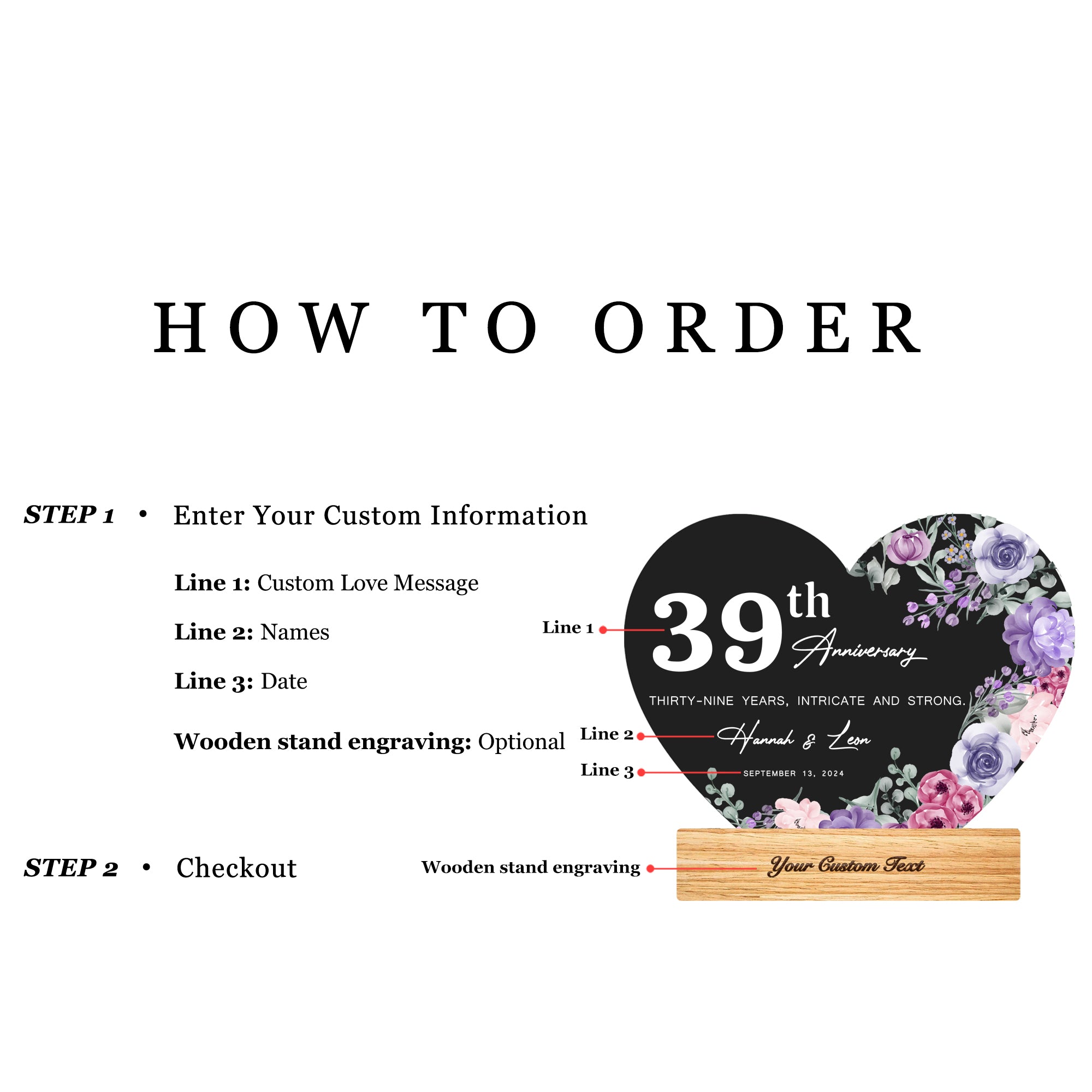 Anniversary Gifts for Every Milestone (HEART051)