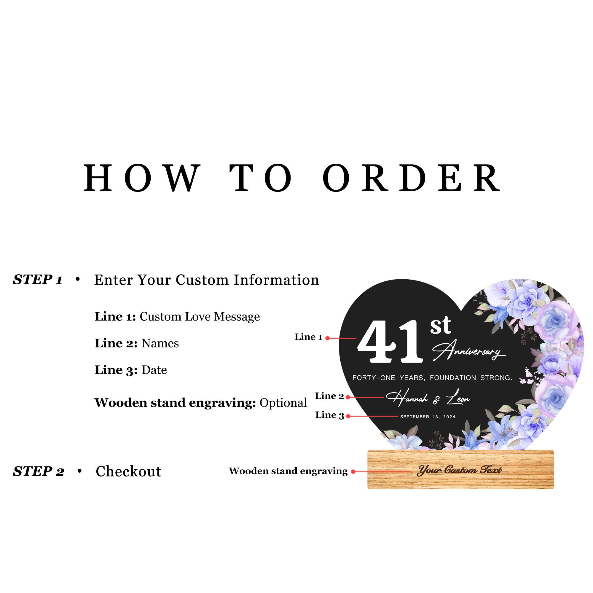 Anniversary Gifts for Every Milestone (HEART053)