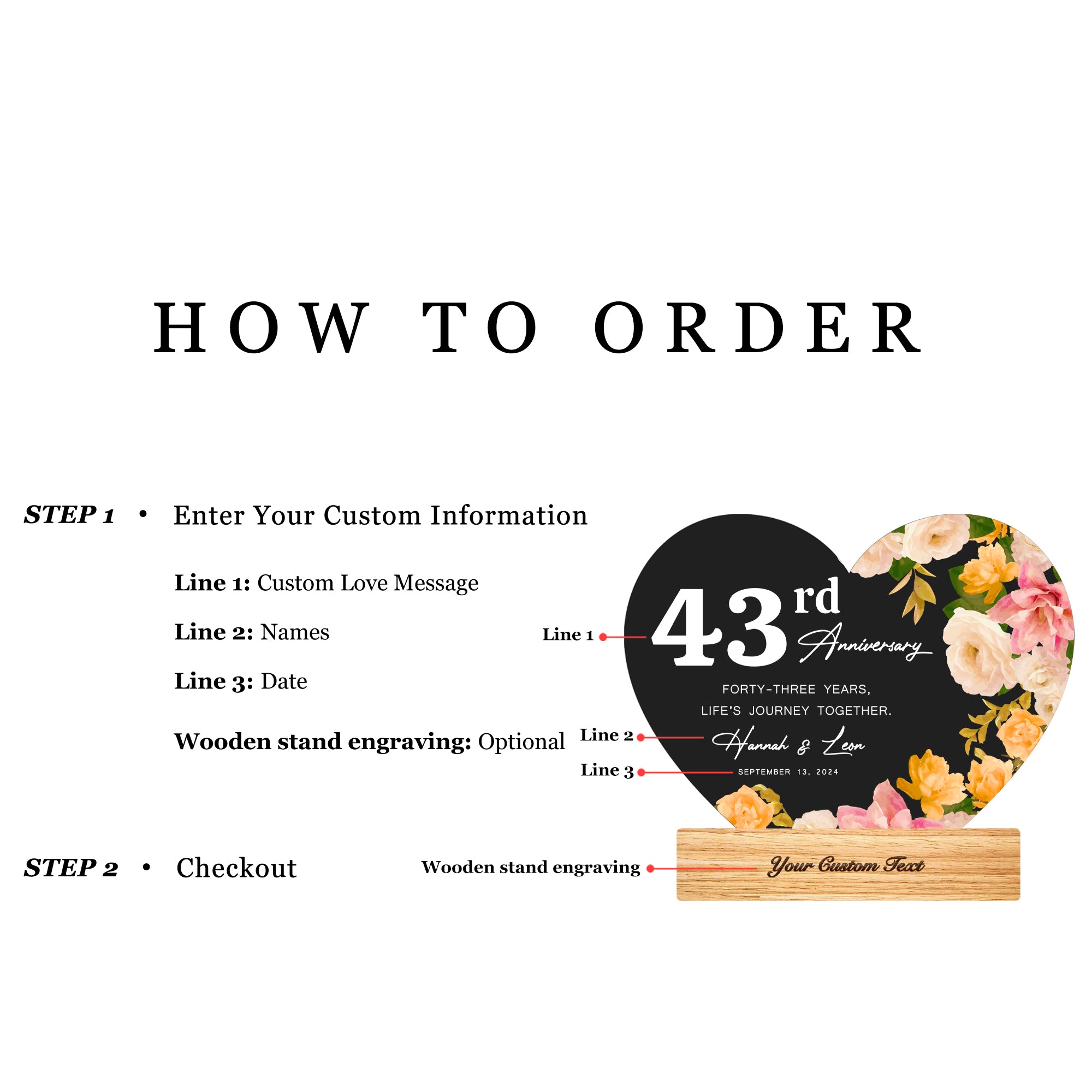 Anniversary Gifts for Every Milestone (HEART055)