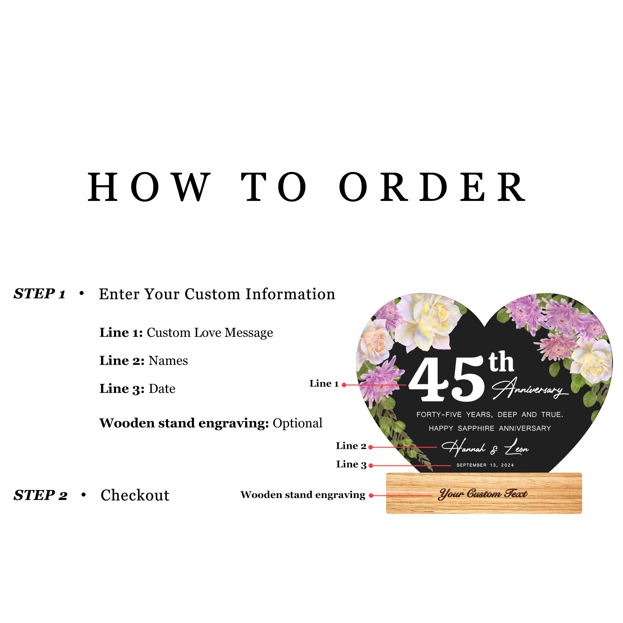 Anniversary Gifts for Every Milestone (HEART057)