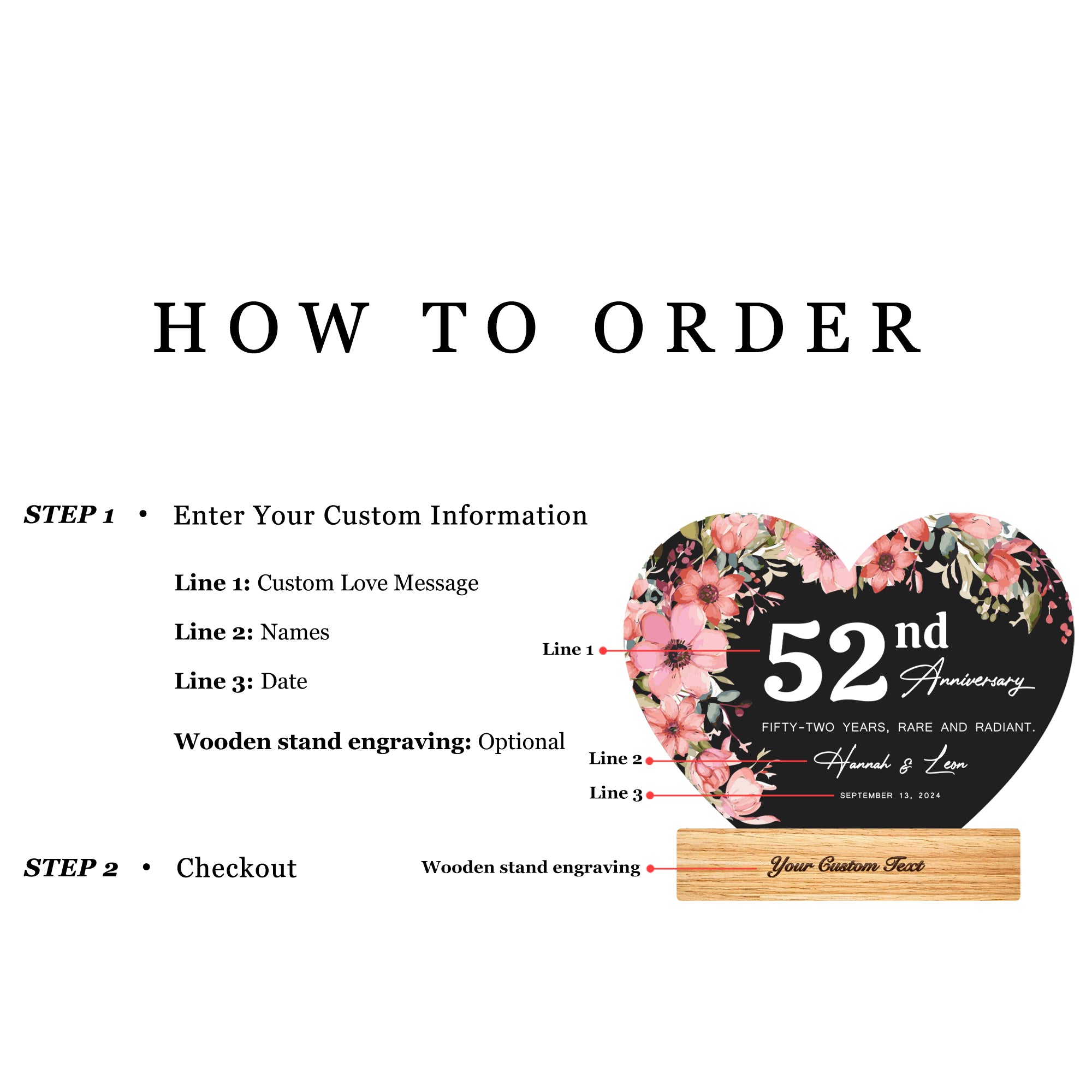 Anniversary Gifts for Every Milestone (HEART064)