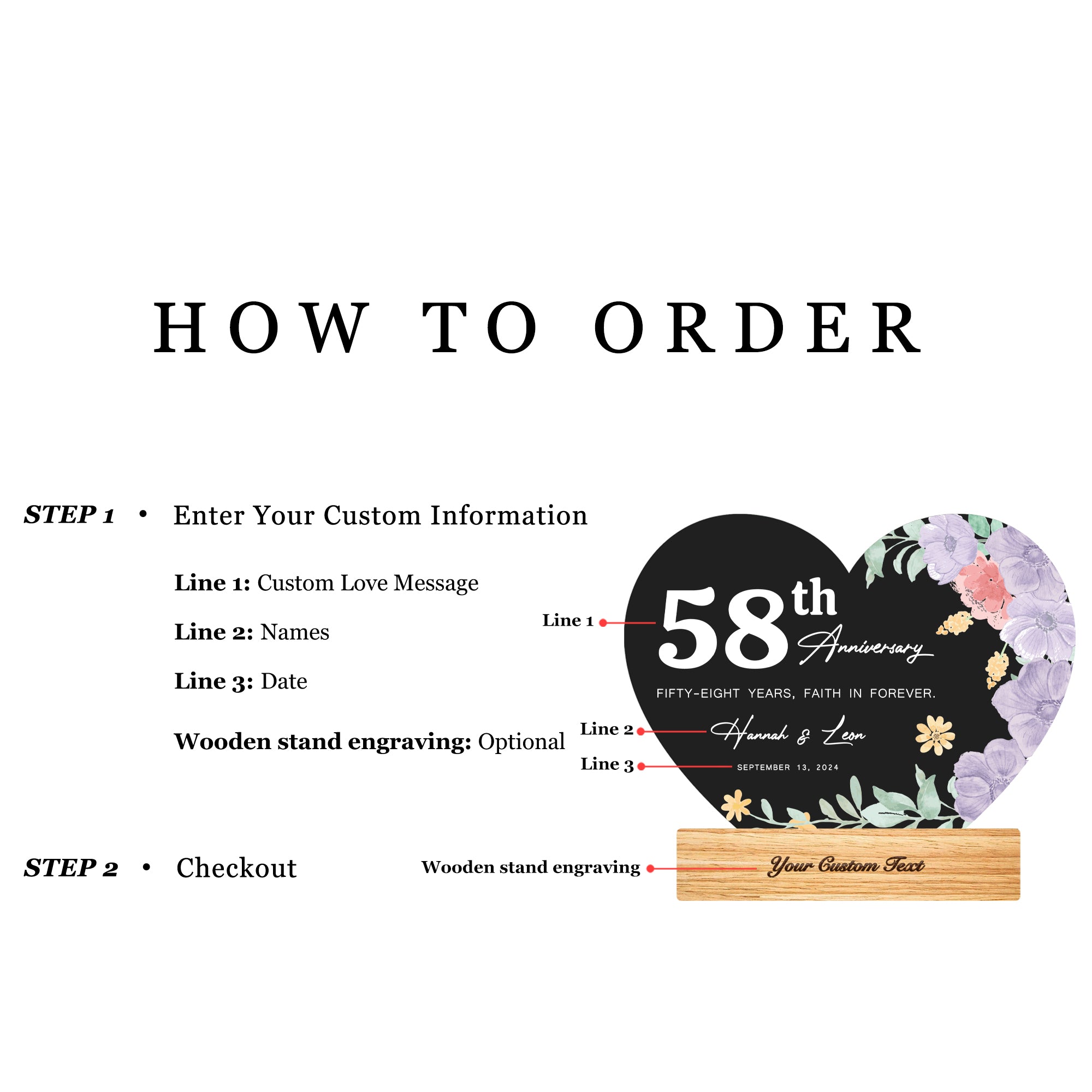 Anniversary Gifts for Every Milestone (HEART070)