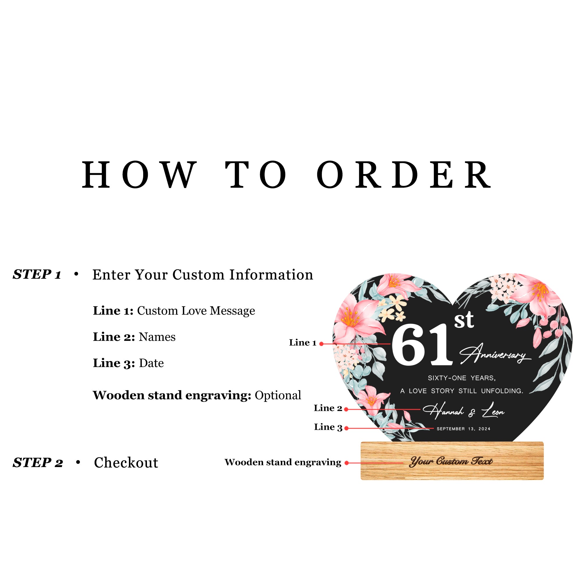 Anniversary Gifts for Every Milestone (HEART073)