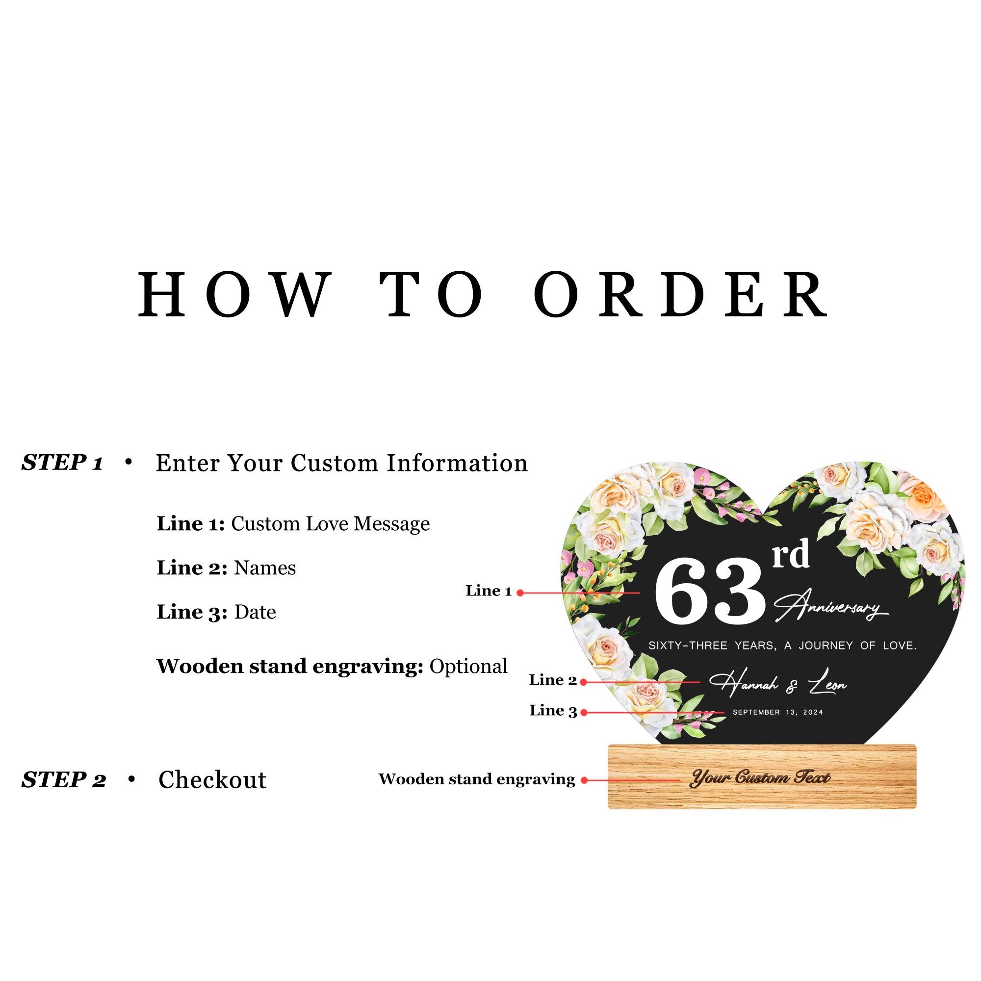 Anniversary Gifts for Every Milestone (HEART075)