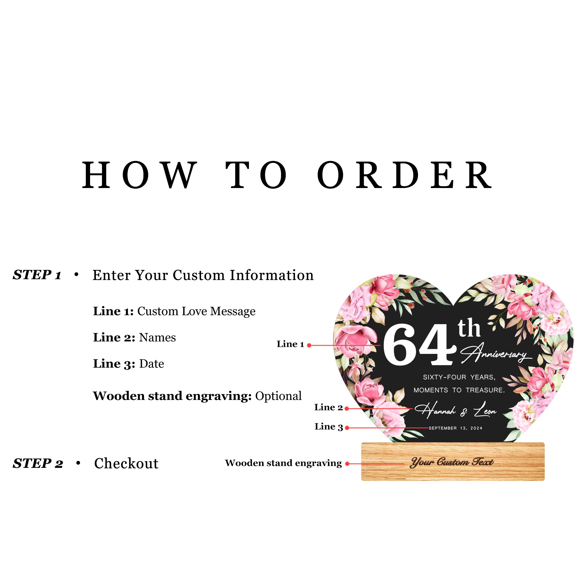 Anniversary Gifts for Every Milestone (HEART076)